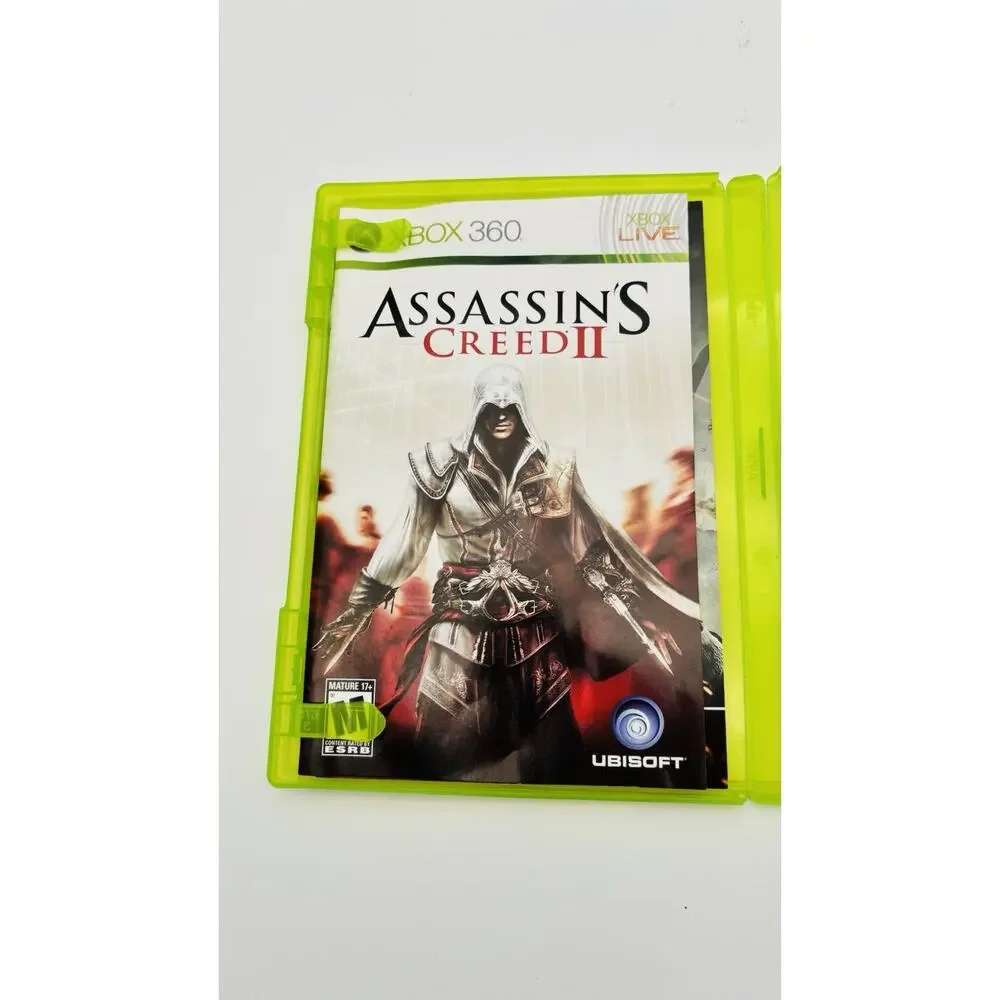 Assassin's Creed II Xbox 360 Complete CIB Tested Works Very Good Condition